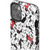 Disney Minnie Mouse Red Color Pop Face Pattern iPhone 15 Impact Case
